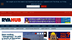 What Rvahub.com website looked like in 2017 (7 years ago)