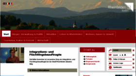 What Rheinfelden.de website looked like in 2017 (7 years ago)