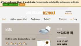 What Reznicka.jinakrajina.cz website looked like in 2017 (7 years ago)