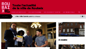 What Roubaixxl.fr website looked like in 2017 (7 years ago)