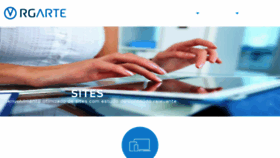 What Rgarte.com.br website looked like in 2017 (7 years ago)