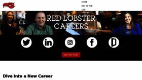 What Redlobster.careers website looked like in 2017 (7 years ago)