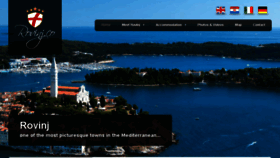 What Rovinj.co website looked like in 2017 (7 years ago)