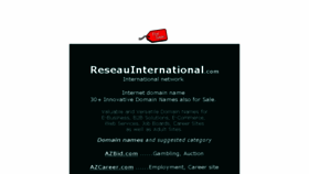 What Reseauinternational.com website looked like in 2017 (7 years ago)