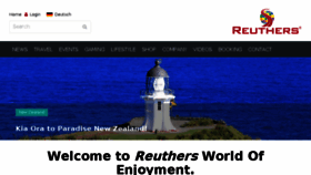 What Reuthers.com website looked like in 2017 (7 years ago)