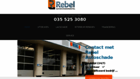 What Rebel-autoschade.nl website looked like in 2017 (7 years ago)