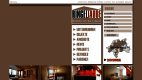 What Ringeltaube.com website looked like in 2017 (6 years ago)