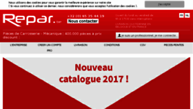 What Repar.be website looked like in 2017 (6 years ago)