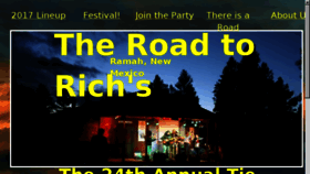 What Roadtorichs.com website looked like in 2017 (7 years ago)