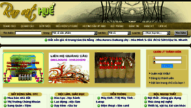 What Raovathue.vn website looked like in 2017 (7 years ago)