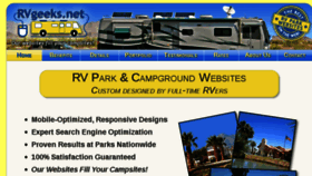 What Rvgeeks.net website looked like in 2017 (6 years ago)