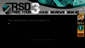 What Rsdfreetour.com website looked like in 2017 (7 years ago)