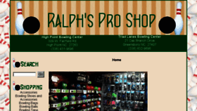 What Ralphsproshop.com website looked like in 2017 (7 years ago)