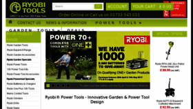 What Ryobi-direct.com website looked like in 2017 (7 years ago)