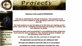 What Raymongraceprojects.com website looked like in 2017 (7 years ago)