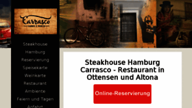 What Restaurante-carrasco.de website looked like in 2017 (7 years ago)