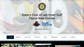 What Rotarylae.org website looked like in 2017 (7 years ago)