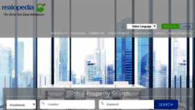 What Realopedia.com website looked like in 2017 (8 years ago)