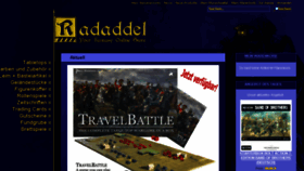 What Radaddel.de website looked like in 2017 (7 years ago)