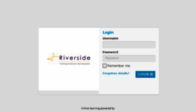 What Riversidetrainingltd.bksblive2.co.uk website looked like in 2017 (7 years ago)