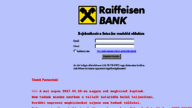 What Raiffeisen.futar.hu website looked like in 2017 (7 years ago)