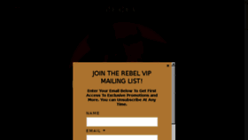What Rebeltoronto.com website looked like in 2017 (6 years ago)