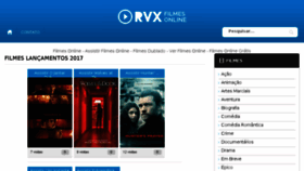 What Rvxfilmesonline.com website looked like in 2017 (6 years ago)