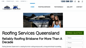 What Roofingservicesqld.com.au website looked like in 2017 (7 years ago)