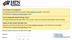What Redmine.hpn.com website looked like in 2017 (7 years ago)