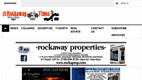 What Rockawaytimes.com website looked like in 2017 (7 years ago)