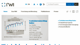 What Rwi-essen.de website looked like in 2017 (8 years ago)