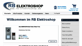 What Rb-elektroshop.de website looked like in 2017 (6 years ago)