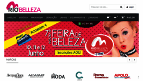What Riobelleza.com.br website looked like in 2017 (6 years ago)