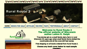 What Ruralroute2.com website looked like in 2017 (6 years ago)