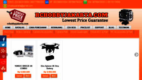 What Rchobbyjakarta.com website looked like in 2017 (6 years ago)