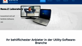 What Reneelab.de website looked like in 2017 (8 years ago)