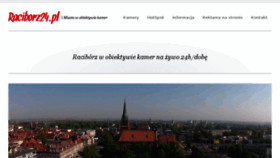 What Raciborz24.pl website looked like in 2017 (6 years ago)