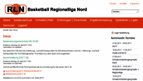 What Rln-basketball.de website looked like in 2017 (6 years ago)