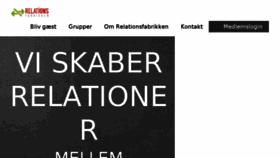 What Relationsfabrikken.dk website looked like in 2017 (7 years ago)