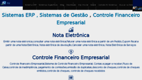 What Rzsistemas.com.br website looked like in 2017 (6 years ago)