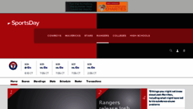 What Rangersblog.dallasnews.com website looked like in 2017 (6 years ago)