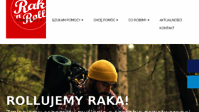 What Raknroll.pl website looked like in 2017 (8 years ago)