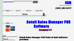 What Retailsalesmanager.com website looked like in 2017 (7 years ago)