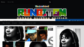 What Rungitom.com website looked like in 2017 (8 years ago)