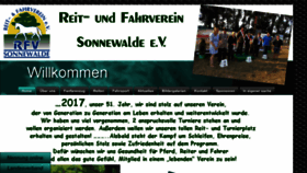 What Rfv-sonnewalde.de website looked like in 2017 (6 years ago)