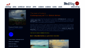 What Redraggallery.co.uk website looked like in 2017 (9 years ago)