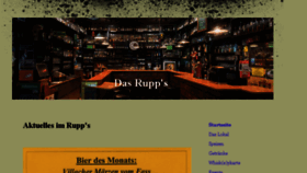 What Rupps.at website looked like in 2017 (6 years ago)