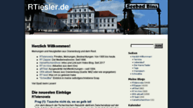 What Rtiesler.de website looked like in 2017 (6 years ago)