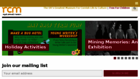 What Royalcornwallmuseum.org.uk website looked like in 2017 (6 years ago)