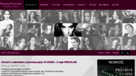 What Renataprzemyk.art.pl website looked like in 2017 (6 years ago)